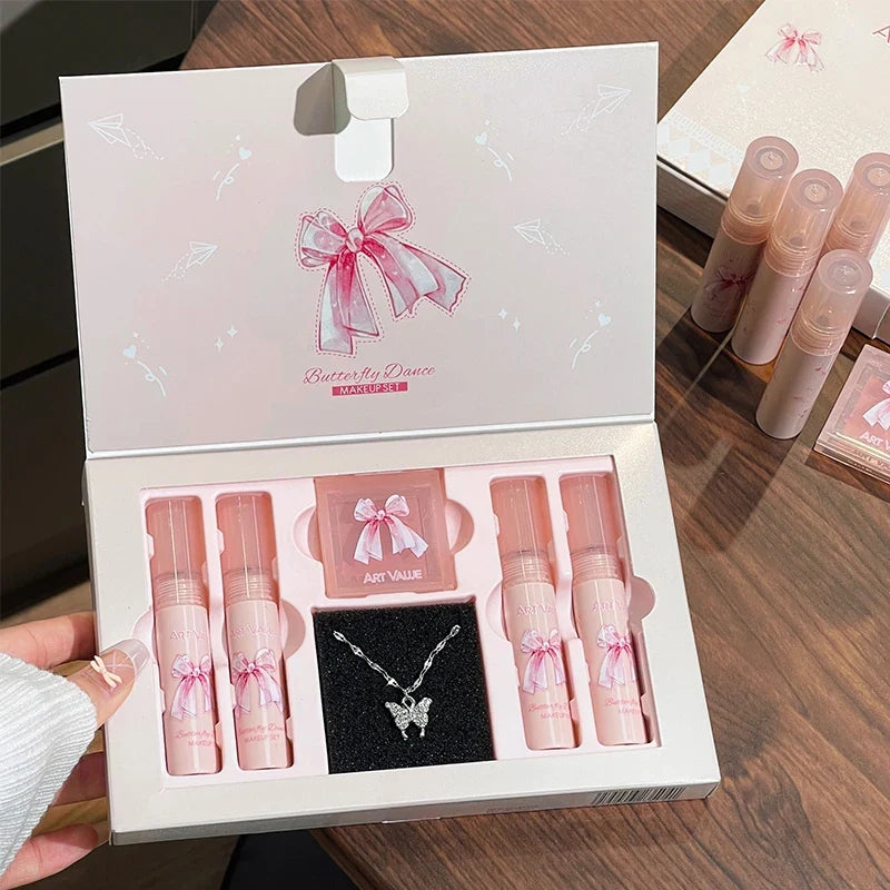 Matte Velvet Nude Lipstick Set – Moisturizing Lip Gloss Matte Lipstick Set Qme
