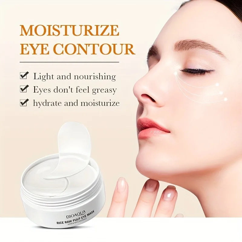 REAROYA Rice Milk Eye Mask – Brightening & Firming Patches Eye Mask Patches Qst