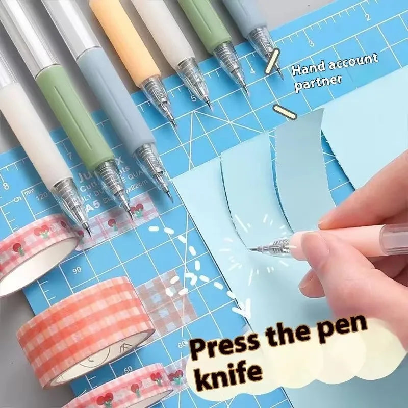 Paper Cutter Pen Refill Art Utility Knife Scrapbook Tool Craft Utility Knife Qme