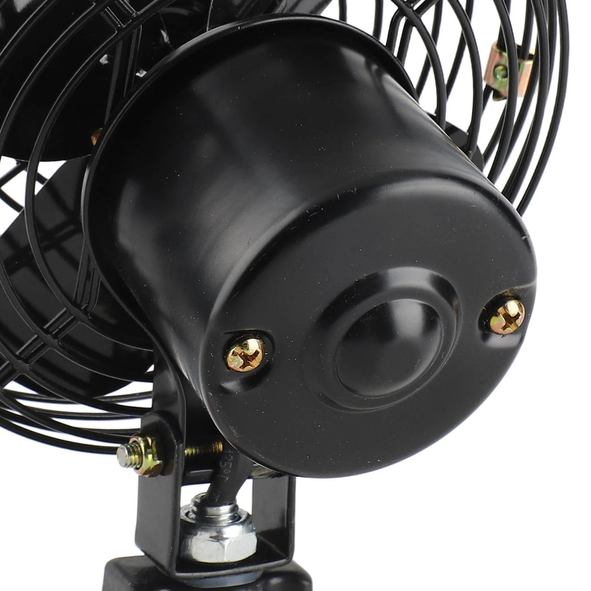 12V Heavy Duty Quiet Metal Cooling Fan – 2-Speed RV Boat Truck Vehicle Cooling Fan Qst