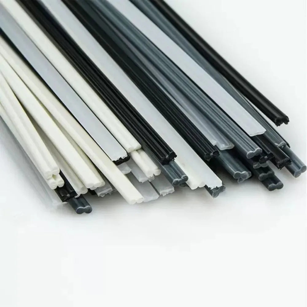 Plastic Welding Rods PP PE PVC ABS Hot Melt Sticks 50pc Plastic Welding Rods Qme