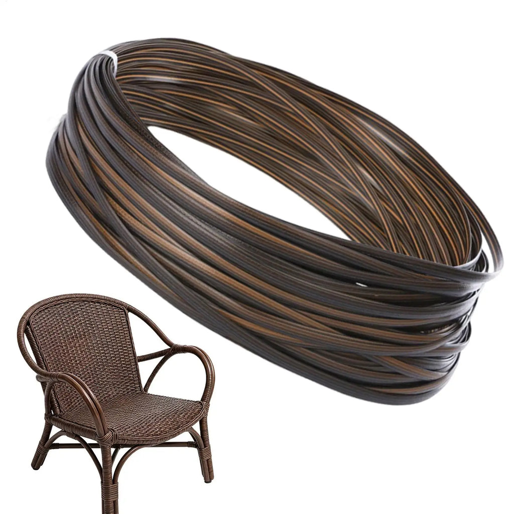 120Ft Wicker Repair Kit – UV & Waterproof Rattan Strip Roll Wicker Repair Kit Qst