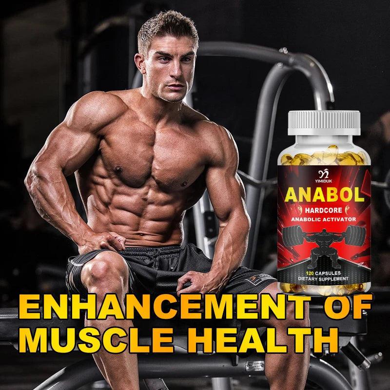 Anabol Hardcore Anabolic Activator – Muscle Growth Supplement Muscle Building Supplement Qst
