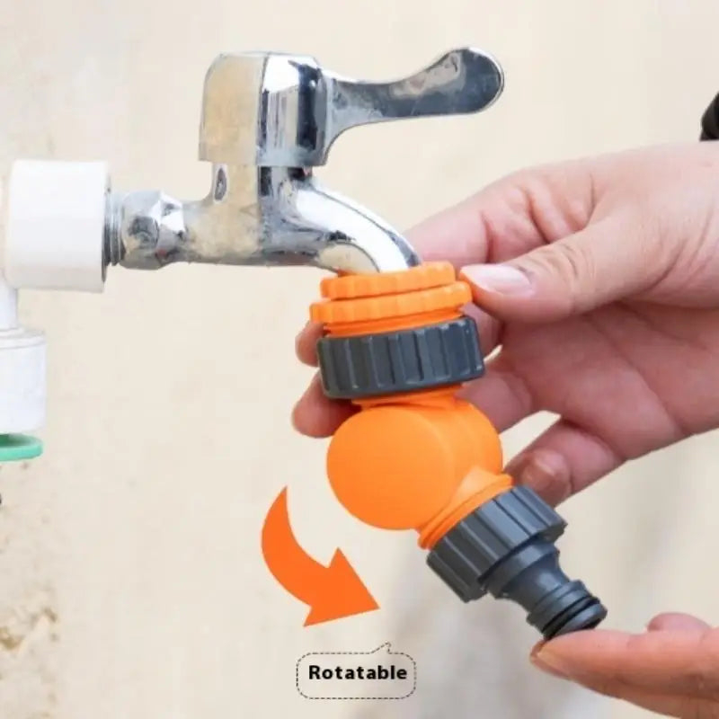Plastic Quick-Connect Click-Lock Faucet Adapter | Garden Hose Hose Faucet Adapter Qme