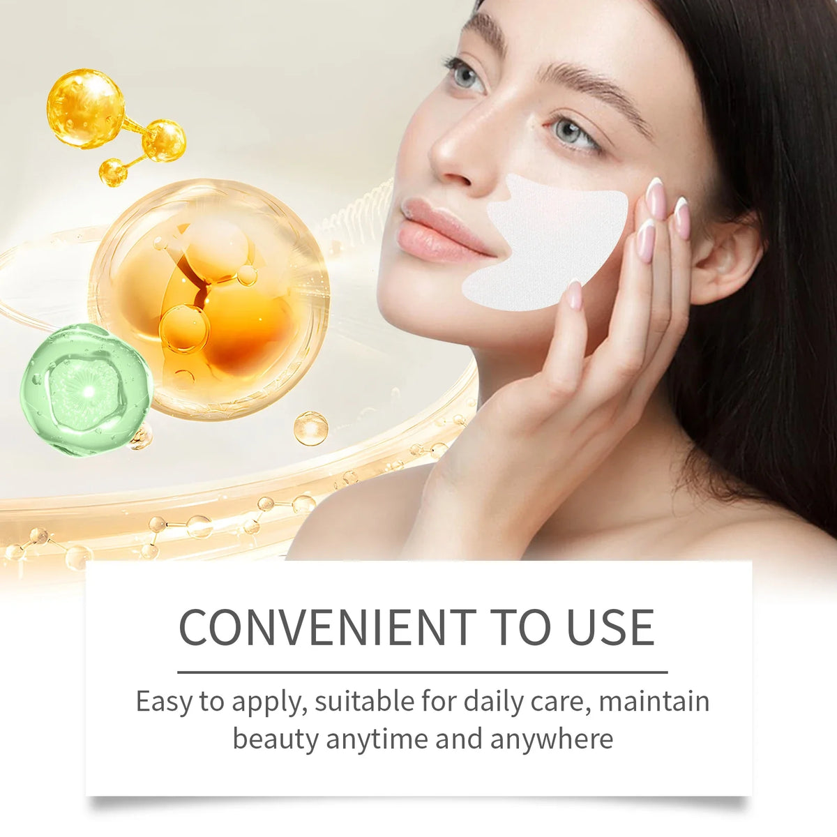 Nasolabial Fold Patches – Lifting & Deep Moisture Skin Patches Facial Skin Patch Qme