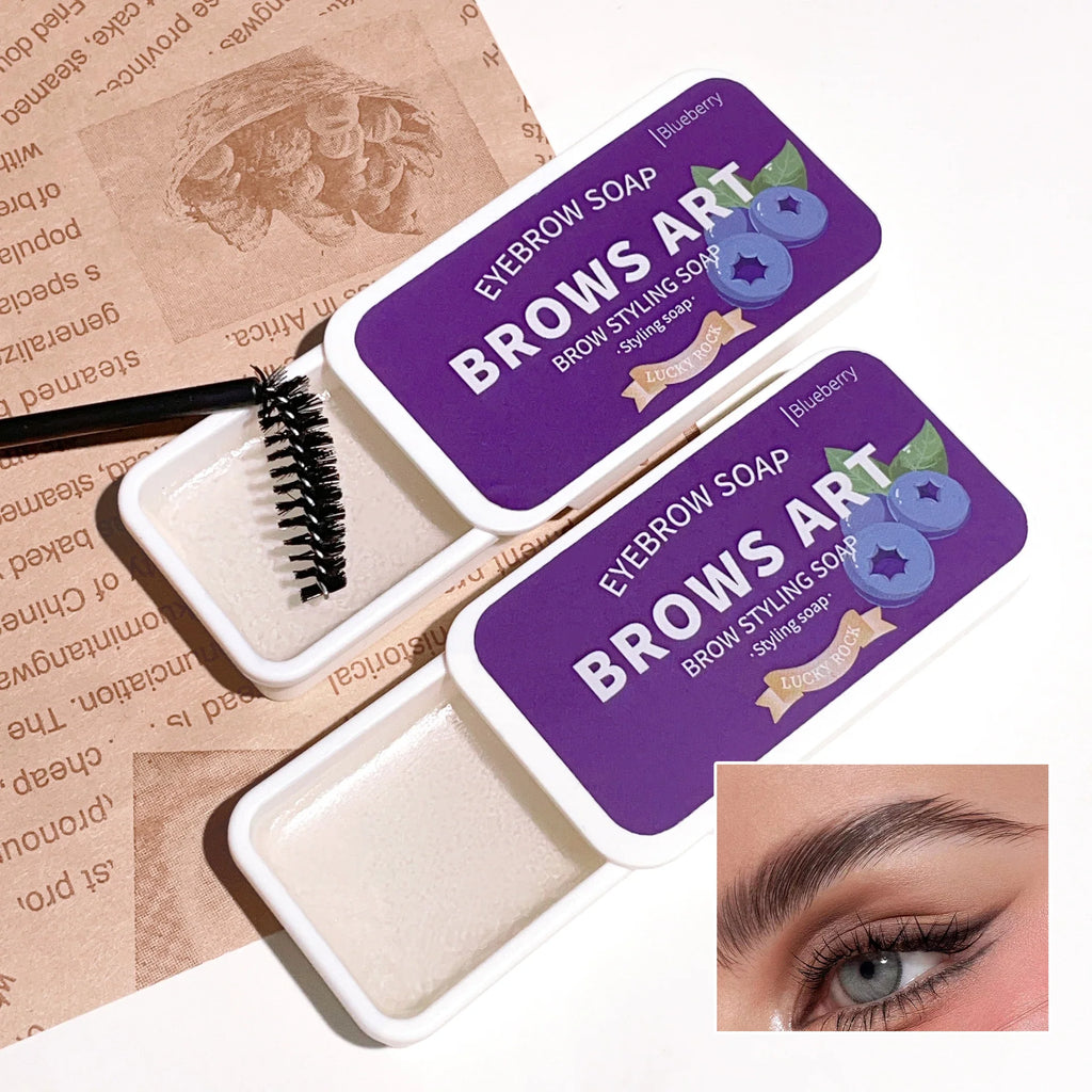 3D Feathery Brow Styling Gel – Long-Lasting & Waterproof Eyebrow Styling Gel Qme