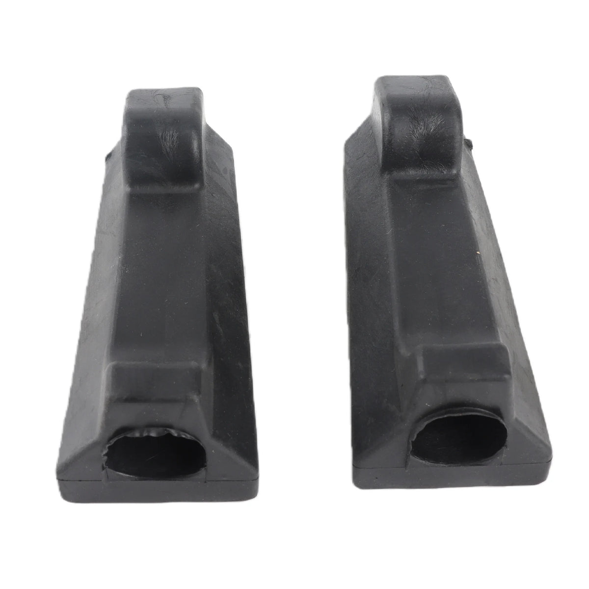 Rubber Front Foot Pegs for Yamaha YBR 125 – 1 Pair Motorcycle Foot Pegs Qst black