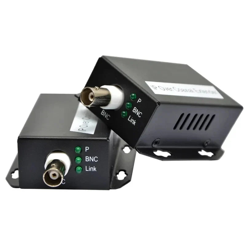 Ethernet Over Coax EoC Extender – HD IP Network Adapter Pair EoC Network Extender Qme Without power