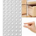 Self Adhesive Rubber Cabinet Bumpers & Door Damper Pads Cabinet Bumper Pads Qme 10x3mm-100pcs