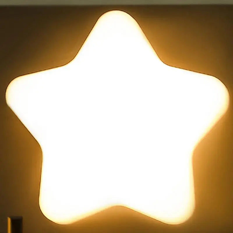 USB Star LED Night Light – 2 Colors, Bedroom & Nursery Decor LED Night Light Qst