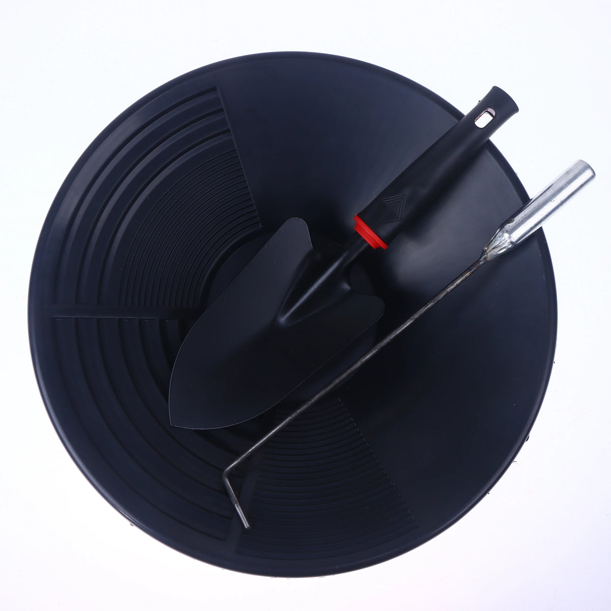 Riffle Design Gold Pan 35cm – PP Prospecting & Panning Pan Gold Panning Pan Qme 3pcs