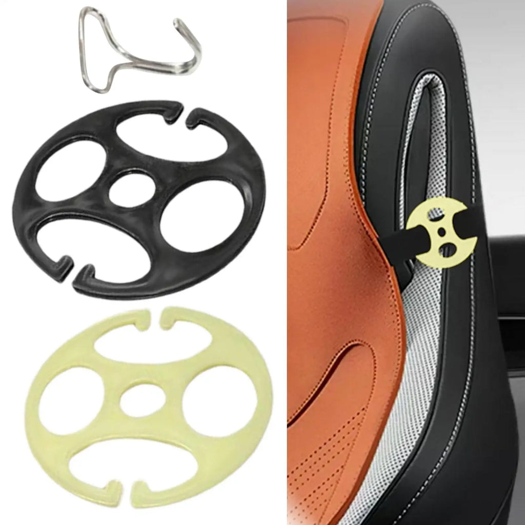 Car Seat Cover Clips & Metal Locking Hooks – 24-Piece Set Seat Cover Clips Qme