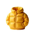 Down Jacket Pen Holder Desktop Organizer | 12 Colors Novelty Pen Holder Qme Yellow 7.5x8CM