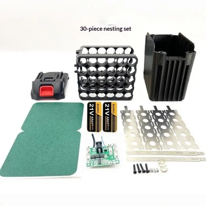 21V 18650 Battery Case Holder 5S 50A – DIY Screwdriver Pack Battery Pack Case Qme