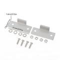 Turntable Dust Cover Hinge Repair Kit – Brackets, Screws & Nuts Turntable Repair Kit Qme 1Set