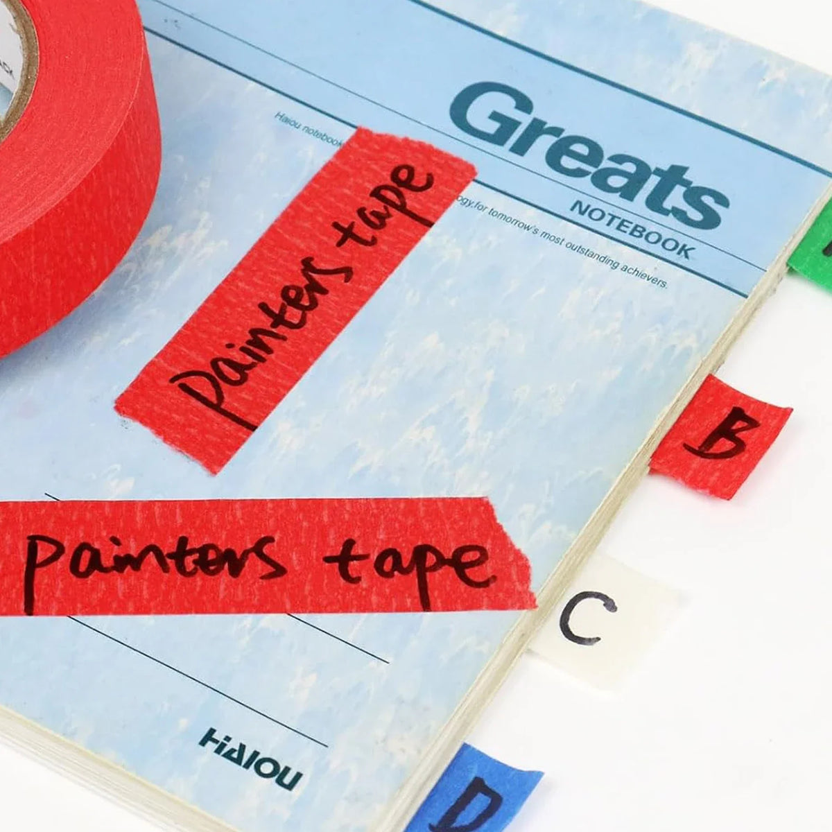 Red Painters Masking Tape Bulk 3-6 Rolls | Sharp Edge Line Painters Masking Tape Qme