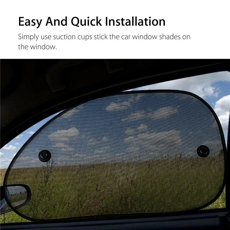 Universal Foldable Car Windshield Sunshade Visor – 25x15in Car Windshield Sunshade Qme