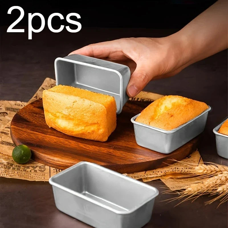 Stainless Steel Airtight Lunch Box – Rectangle Food Container Food Storage Container Qme 2pcs
