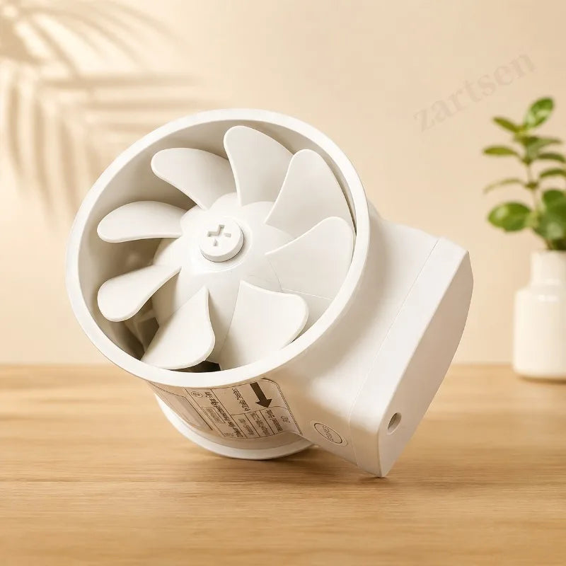 220V Silent Inline Duct Fan – Bathroom & Kitchen Ventilator Inline Duct Fan Qst