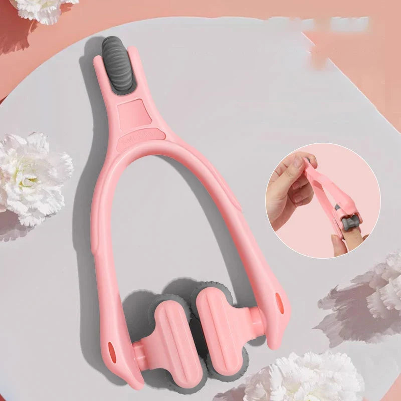 Portable Finger Joint Roller Massager – Dual-Row Elastic Handle Finger Roller Massager Qme