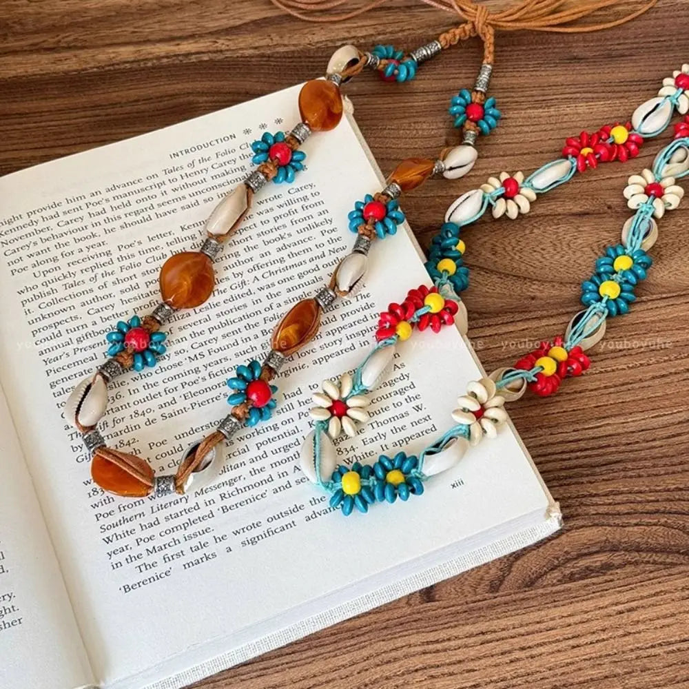 Woven Bohemian Waist Chain Belt & Hair Band | 3 Colors Woven Belt Accessory Qme
