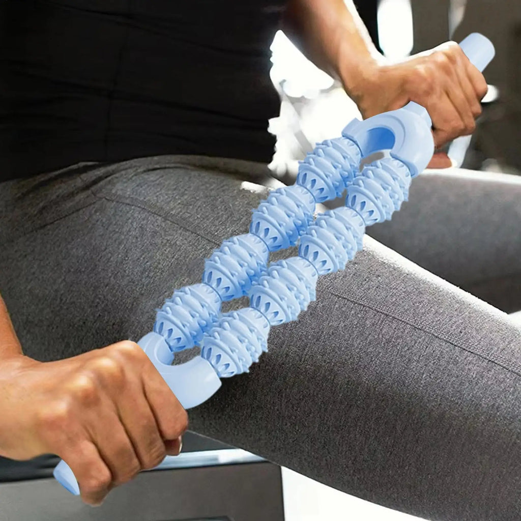 Non-Slip Muscle Roller Stick – Body, Neck & Back Massager Muscle Roller Stick Qme