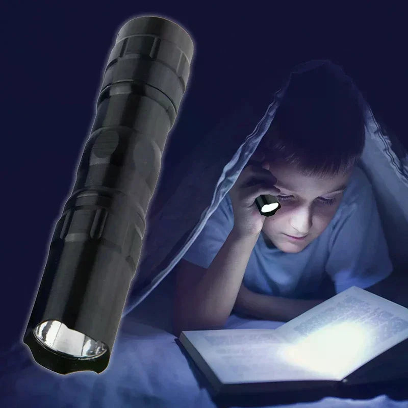3W LED Mini Flashlight – Portable Aluminum Alloy Torch LED Flashlight Qme