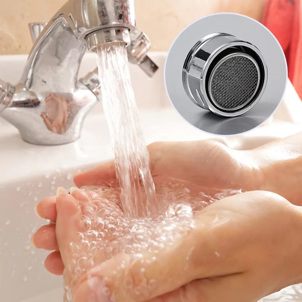Water-Saving Faucet Aerator – Stainless Steel Tap Nozzle Faucet Aerator Qst