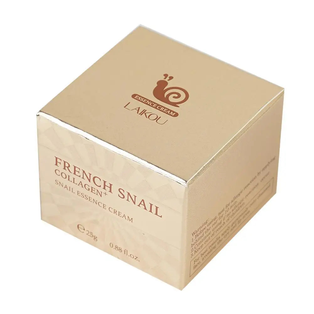 Snail Collagen Face Cream – Moisturizing & Firming Skincare Face Moisturizer Cream Qme black