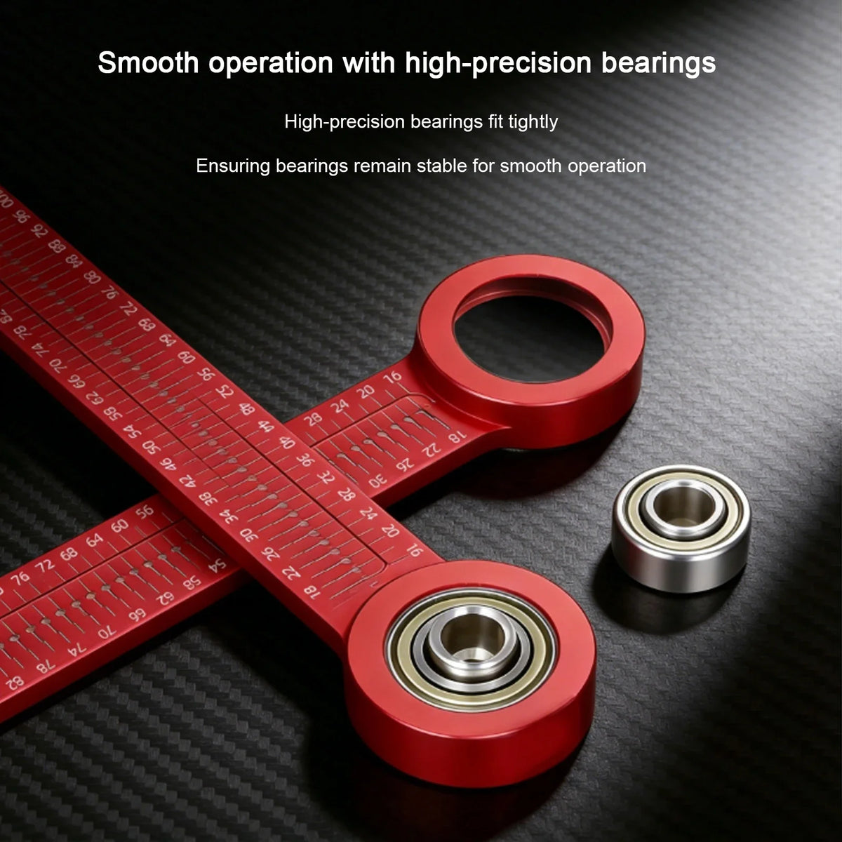 Woodworking Compass Scriber & Circle Maker Ruler – Aluminum Woodworking Compass Scriber Qme
