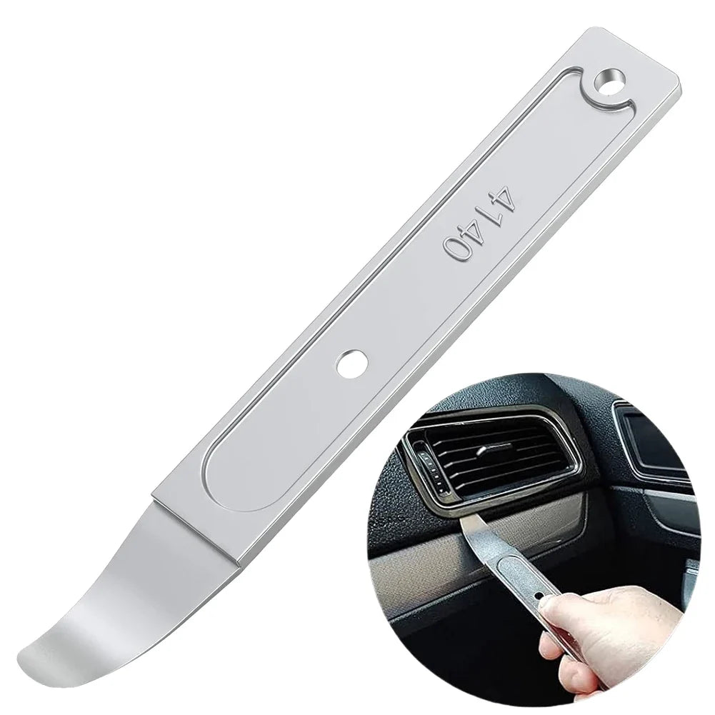Metal Wedge Pry Bar – Door Panel & Trim Removal Tool Wedge Pry Bar Qme