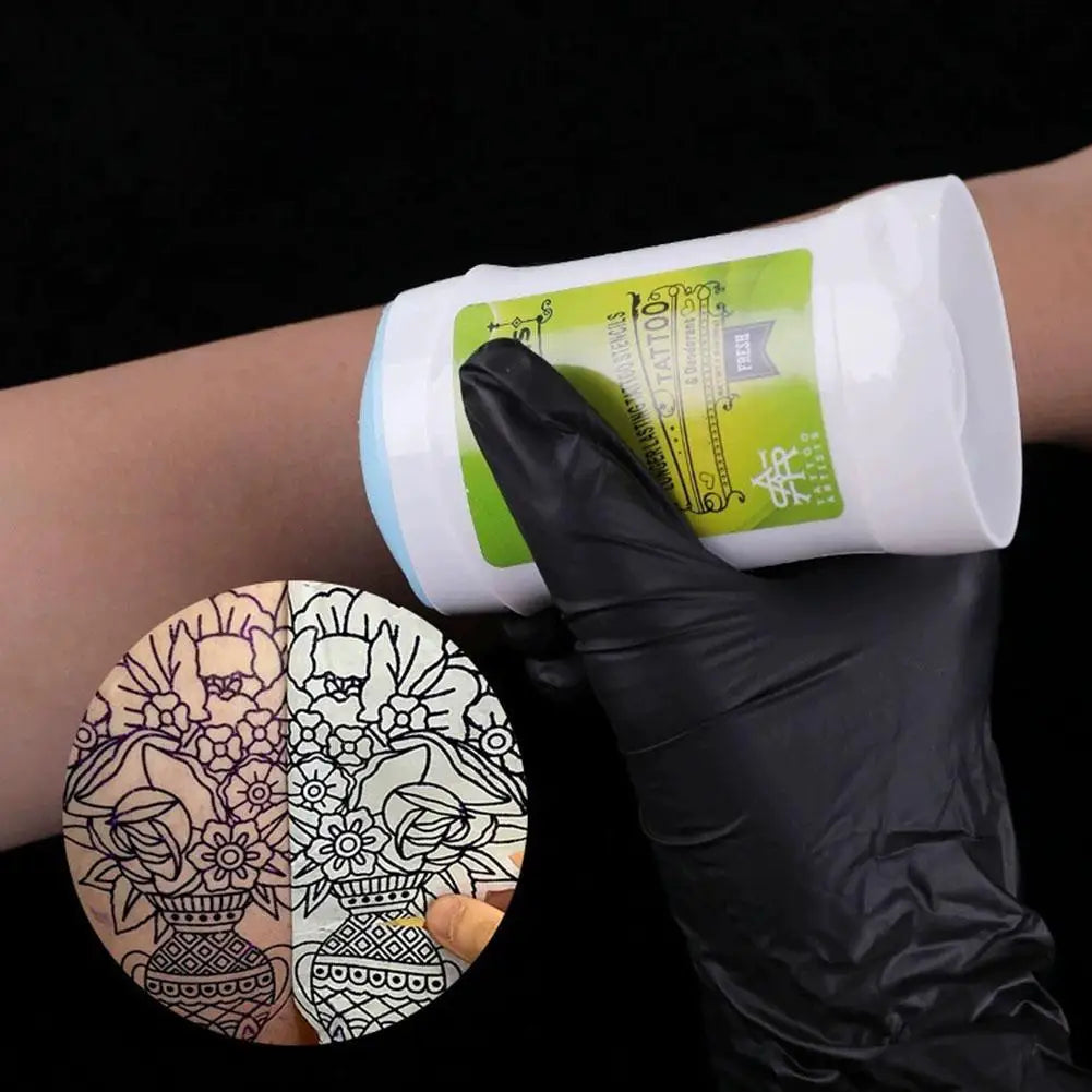 Tattoo Transfer Gel Stencil Stick Cream – Skin-Safe & Pro Tattoo Stencil Gel Qme