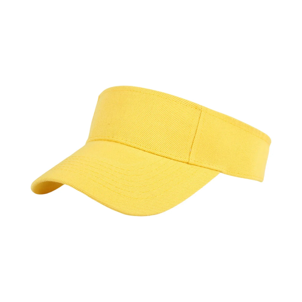 Kids' Classic Solid Sun Visor Hat – Hiking & Running Cap Kids Sun Visor Hat Qme