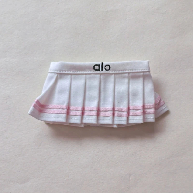 Labubu 15/17cm Doll Outfit Set – Baseball, Sweater & Skirt