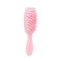 Long Handle Silicone Scalp Massage Brush – Anti-Knotting Scalp Massage Brush Qme Pink