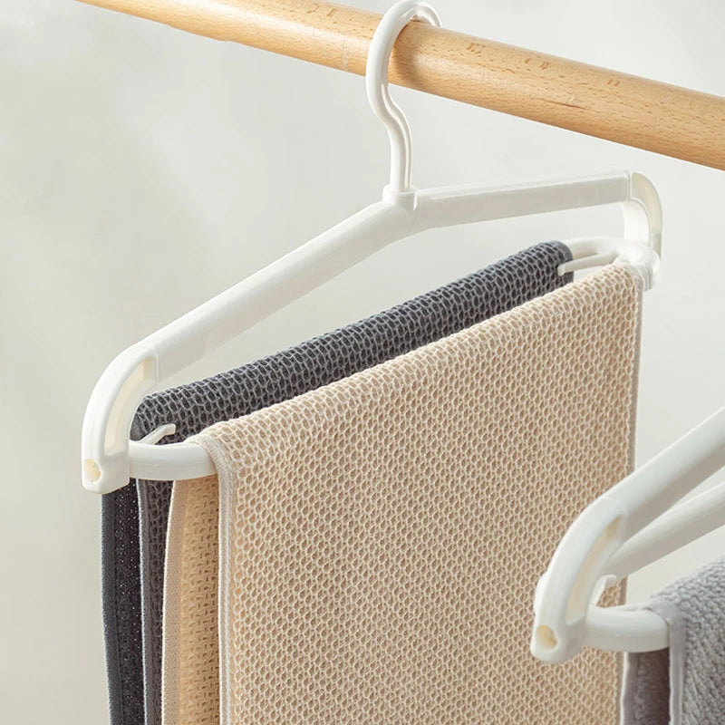 Space-Saving Folding Clothes Drying Rack – Extendable Hanger Clothes Drying Rack Qst
