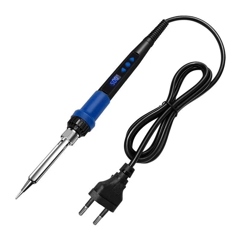80W Electric Soldering Iron – Digital Display & Adjustable Temp Soldering Iron Qme