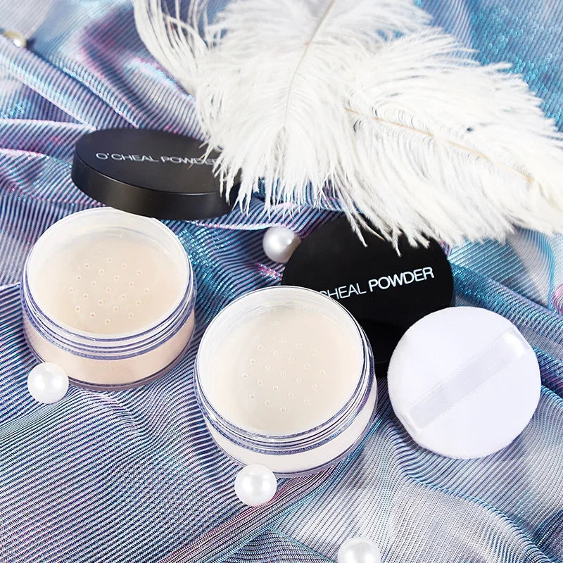 Qme Lightweight Loose Setting Powder – Waterproof & Long-Lasting Loose Setting Powder Qme