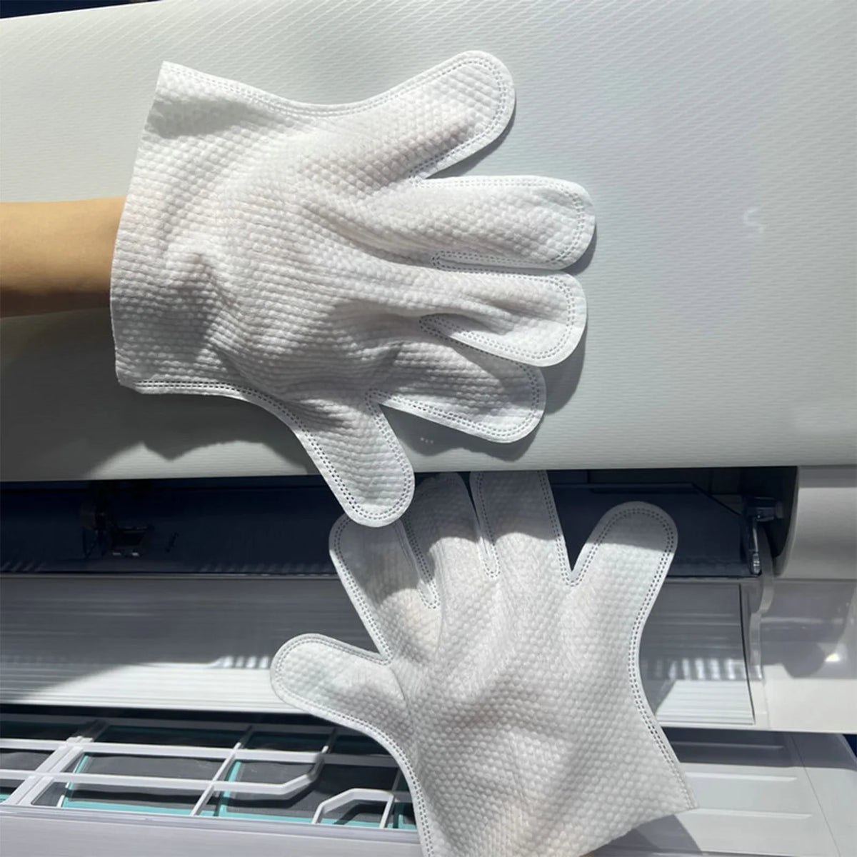 Microfiber Dusting Gloves – Wet & Dry Dual-Use Duster Microfiber Dusting Gloves Qme
