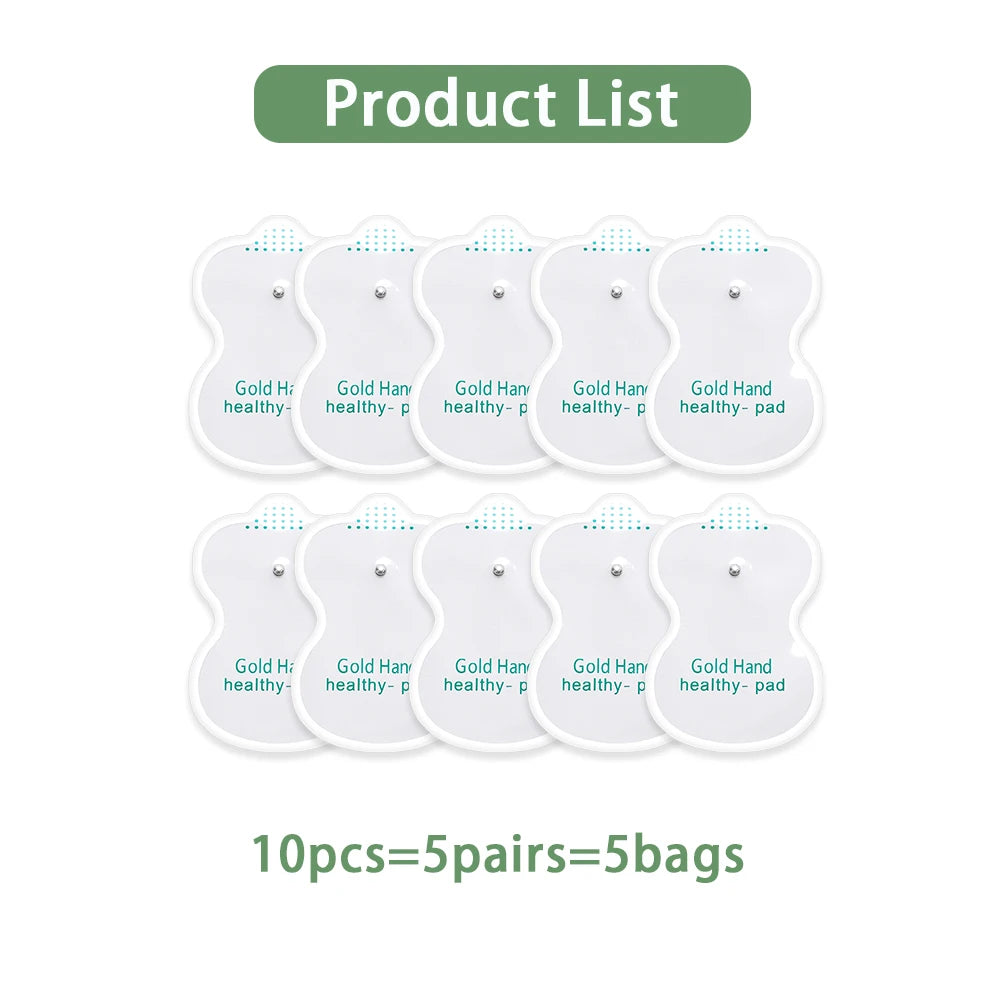 TENS EMS Electrode Pads – Self-Adhesive Replacement Patches Electrode Replacement Pads Qst 10Pcs