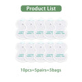 TENS EMS Electrode Pads – Self-Adhesive Replacement Patches Electrode Replacement Pads Qst 10Pcs