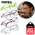 VOPHA Anti-Fog Safety Goggles – UV & Blue Light Protection Safety Goggles Qst 4PC