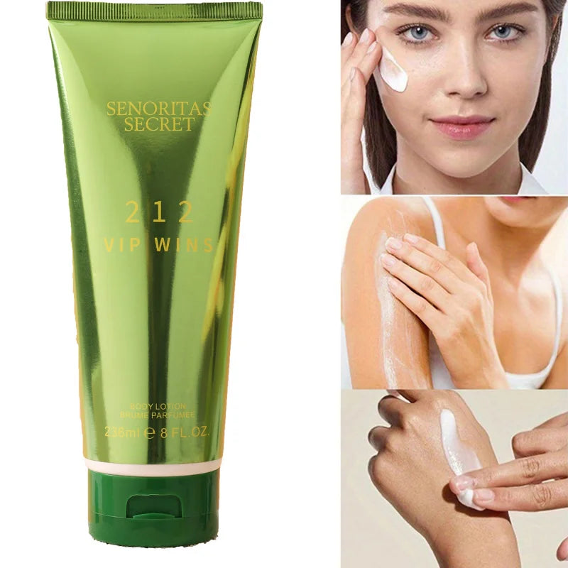 ROUSHUN 236ml Fragrance Body Lotion – Non-Greasy Moisturizer Body Lotion Qst