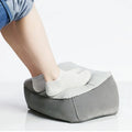 Inflatable Footrest Pillow – Travel & Office Air Cushion Inflatable Footrest Cushion Qme gray