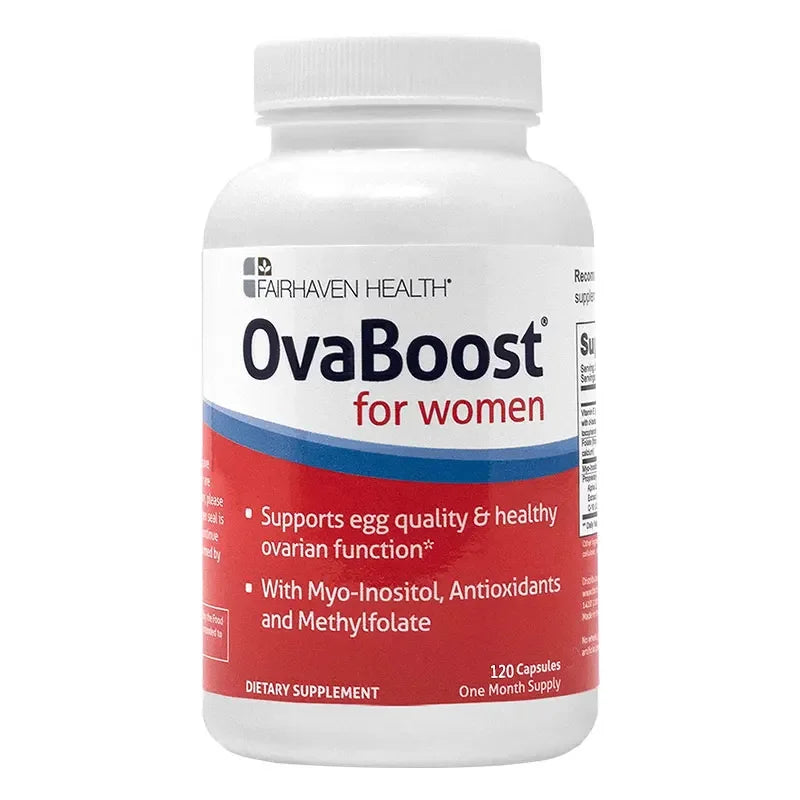 Inositol & Folic Acid Women's Nutritional Supplement | OvaBoost Women's Dietary Supplement Qst 120 count-1 bottle
