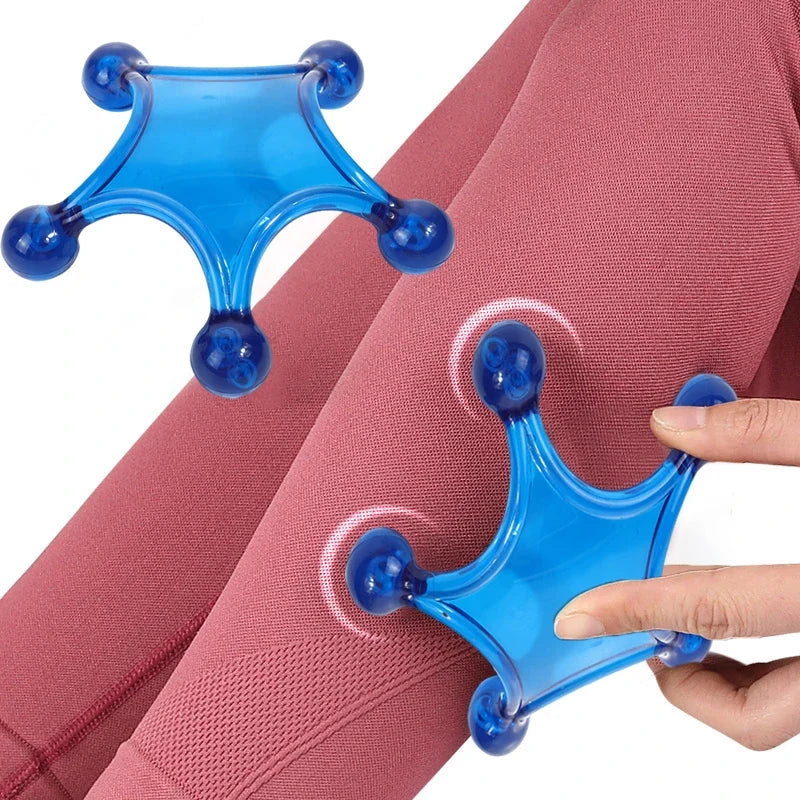 Handheld 5-Ball Acupressure Massager | Ergonomic Relaxation Tool Acupressure Massager Qme