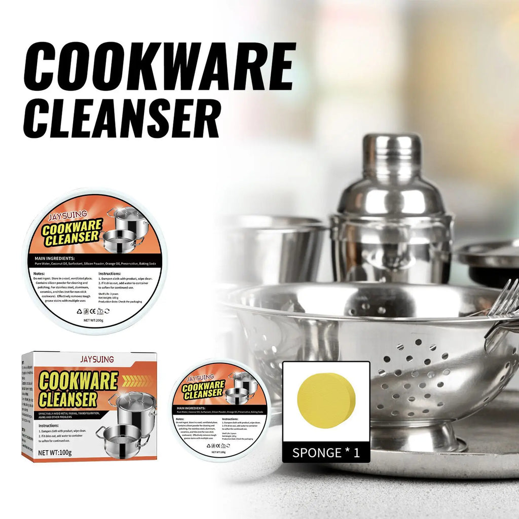 Stainless Steel Cleaning Paste – Cookware & Rust Remover Cookware Cleaning Paste Qme