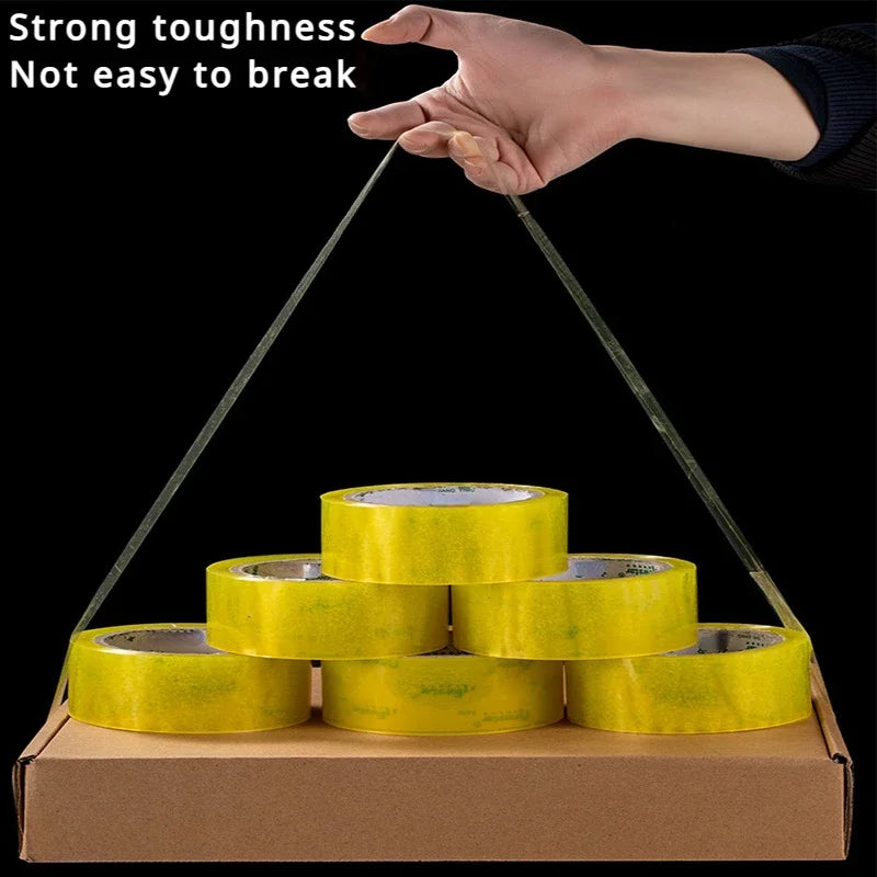 Clear Packing Tape 70M Strong Adhesive Box & Carton Sealing Packing Tape Qme