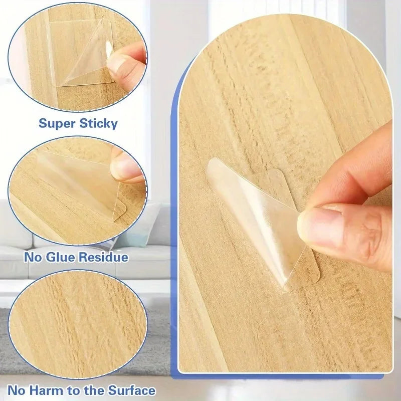 Nano Double-Sided Tape – Strong Adhesive No-Trace Wall Fixer Double-Sided Mounting Tape Qme