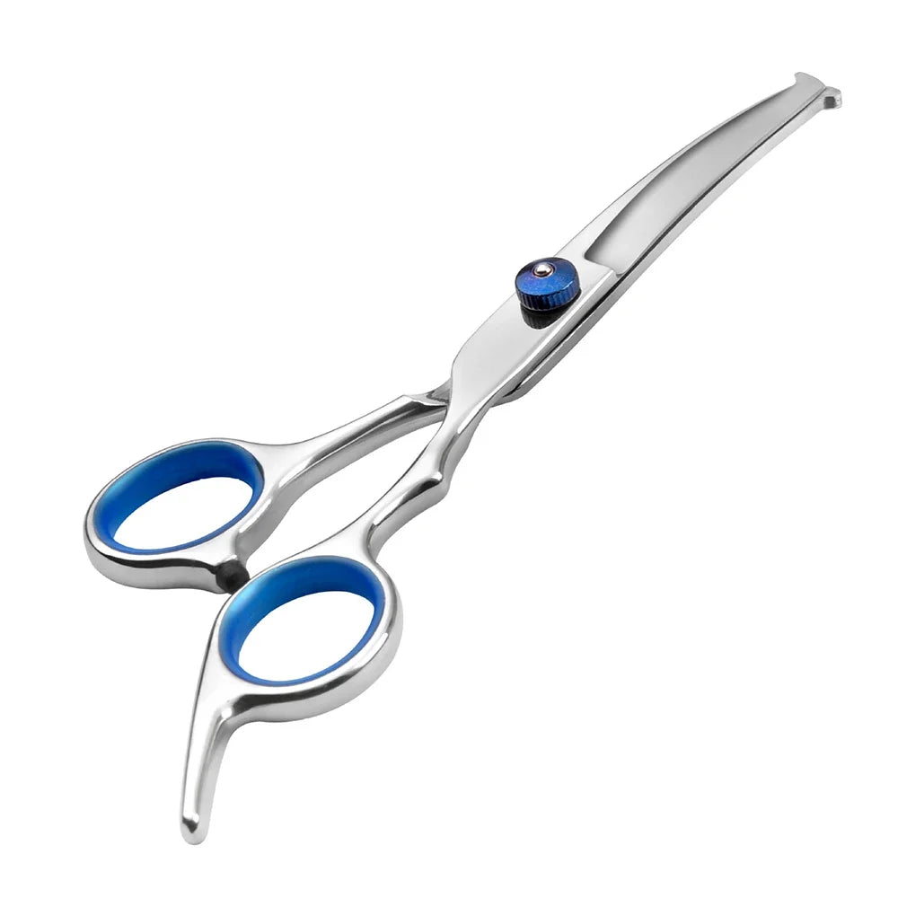 6-Inch Round-Tip Dog Grooming Scissors | Safe Pet Hair Shears Pet Grooming Scissors Qme